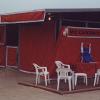 Banner, zipper doors, stall drapes, and door panels