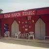 Banner, zipper doors, stall drapes, and door panels                                      Valences, Banner, stall door panels, stall drape, and custom chair seats